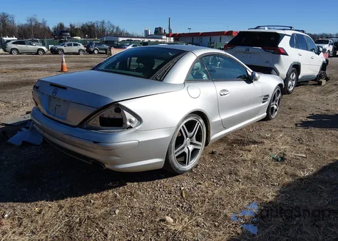 2003 Mercedes-Benz Sl 500 from USA, damaged, VIN WDBSK75FX3F026632